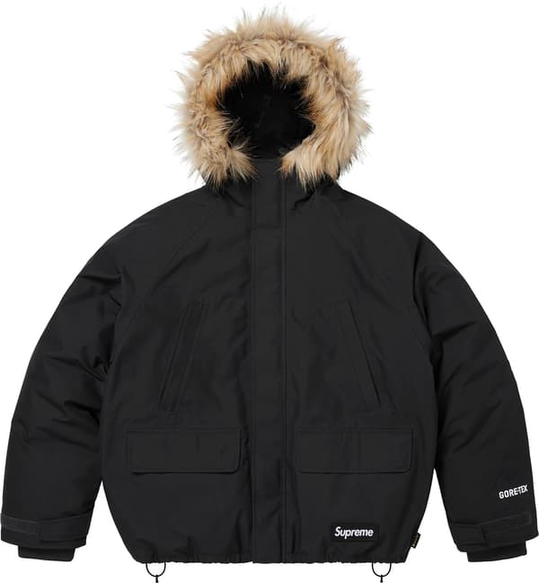 2-in-1 Meissen® GORE-TEX Shell + Reversible 700-Fill Down Jacket - Black (front)