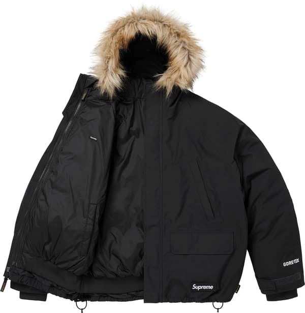 2-in-1 Meissen® GORE-TEX Shell + Reversible 700-Fill Down Jacket - Black (detail)