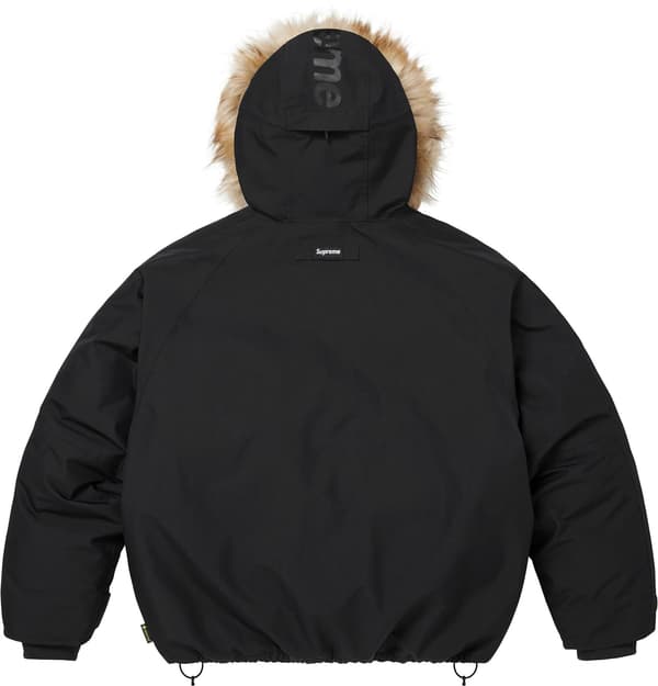 2-in-1 Meissen® GORE-TEX Shell + Reversible 700-Fill Down Jacket - Black (detail)