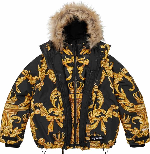 2-in-1 Meissen® GORE-TEX Shell + Reversible 700-Fill Down Jacket - Black Meissen® (detail)