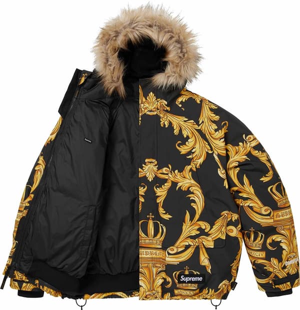 2-in-1 Meissen® GORE-TEX Shell + Reversible 700-Fill Down Jacket - Black Meissen® (detail)