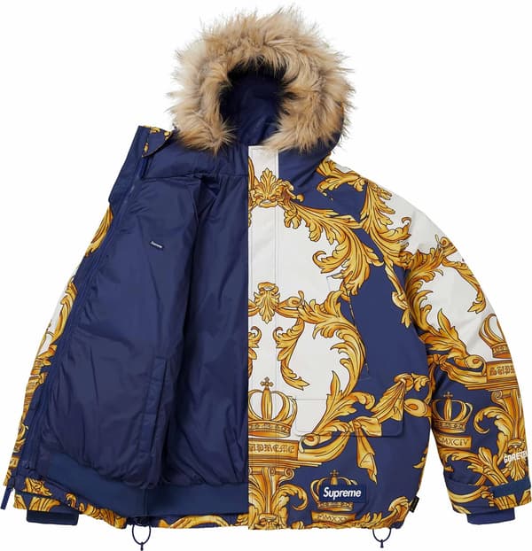 2-in-1 Meissen® GORE-TEX Shell + Reversible 700-Fill Down Jacket - Navy Meissen® (detail)