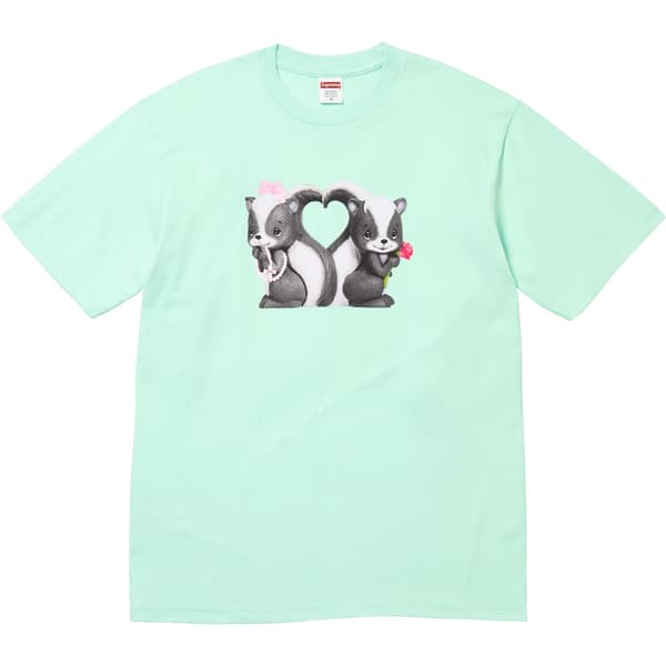 Skunk Tee - Mint (front)