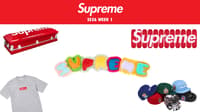 Supreme Spring Summer 2026 Week 1 Drop List
