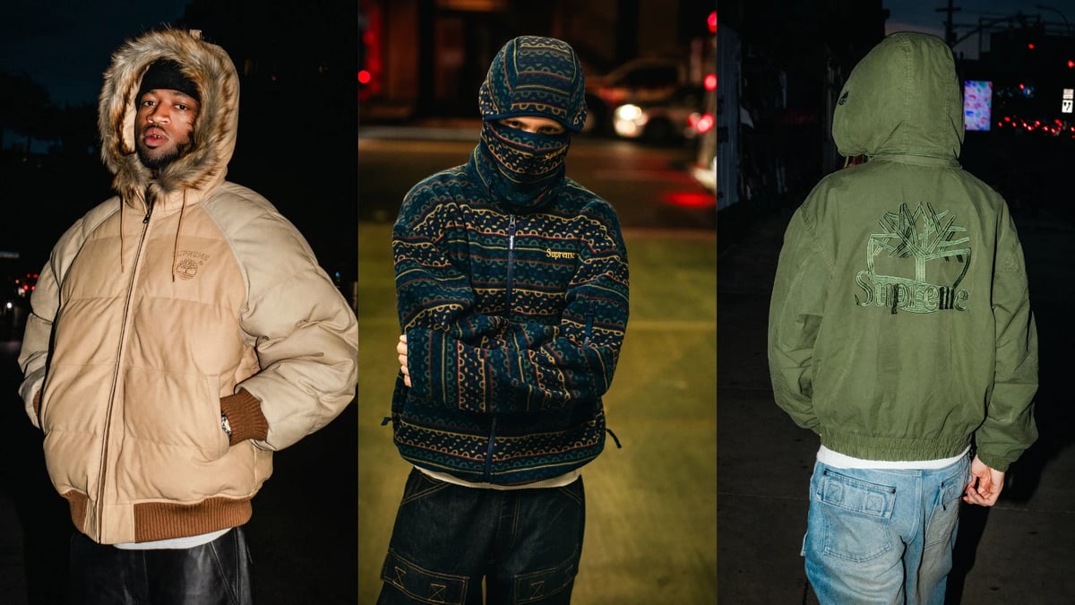 Supreme and Timberland are Getting Warmer for F/W Week 10