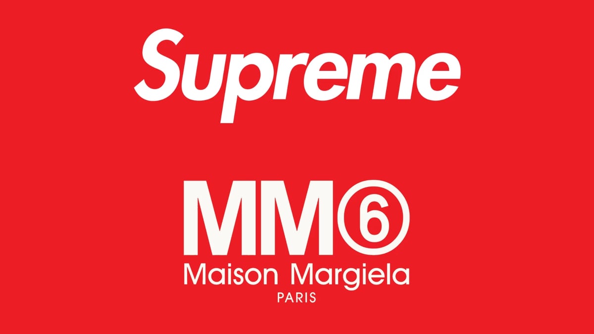 Supreme x MM6 collab