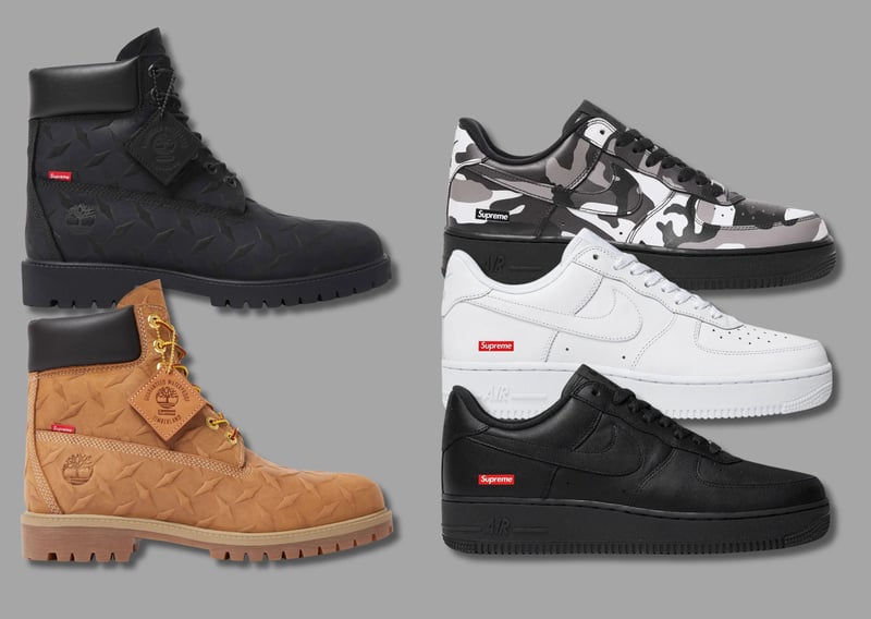 Supreme Fall/Winter 2026 Footwear Preview