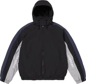 AOI Fleece Lined Track Jacket Black