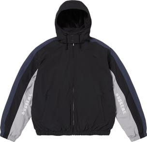 AOI Fleece Lined Track Jacket Black