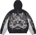 AOI Fleece Lined Track Jacket - Black (detail)