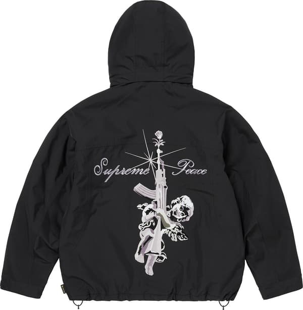 AOI GORE-TEX Hooded Jacket - Black (detail)