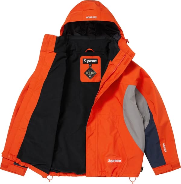 AOI GORE-TEX Hooded Jacket - Orange (detail)