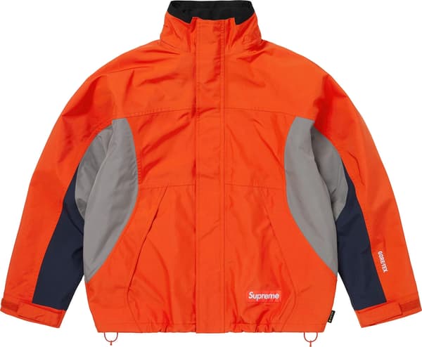 AOI GORE-TEX Hooded Jacket - Orange (detail)