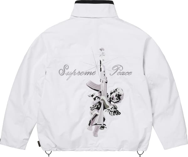 AOI GORE-TEX Hooded Jacket - White (detail)