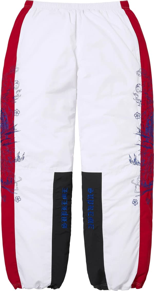 AOI Track Pant - White (front)