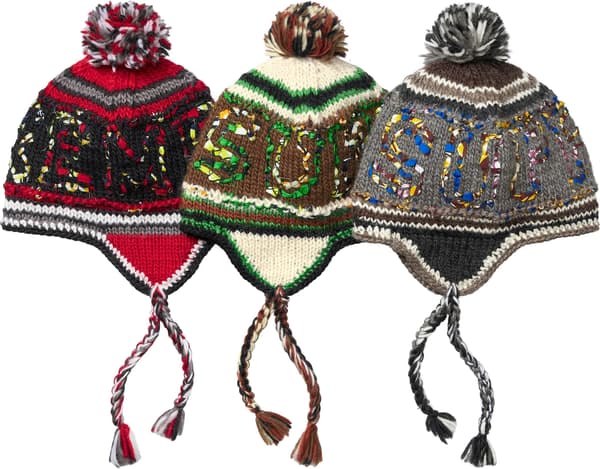Appliqué Earflap Beanie - Group Shot