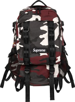 Backpack Red Camo