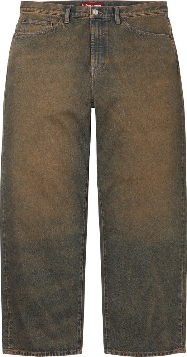 Baggy Jean - Dirty Indigo (front)