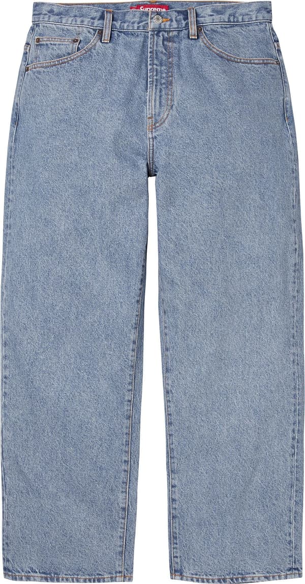 Baggy Jean - Washed Indigo (front)