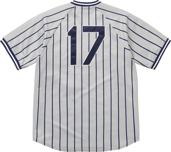 Baseball Jersey - Pinstripe (detail)