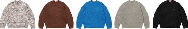 Bouclé Small Box Sweater - Group Shot
