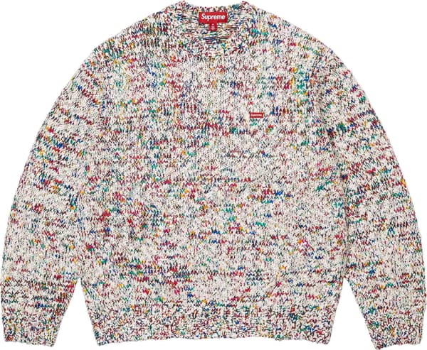 Bouclé Small Box Sweater - Multicolor (front)