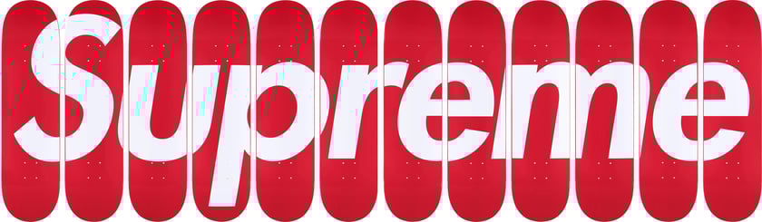 Box Logo Skateboards (Set of 12)
