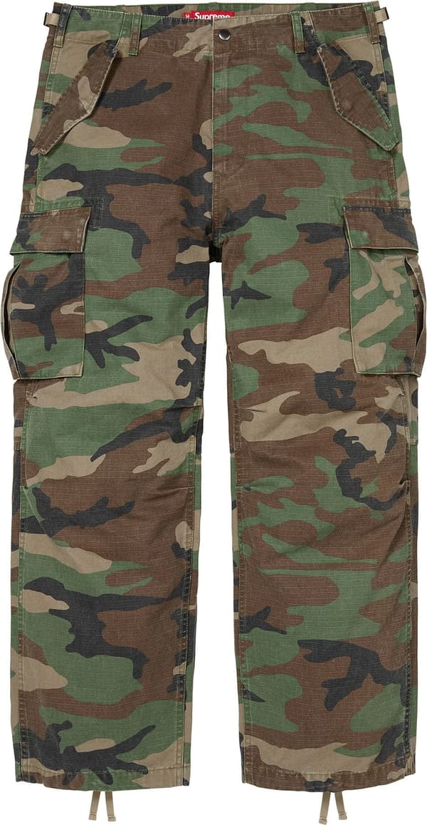 Cargo Pant - Woodland Camo (front)