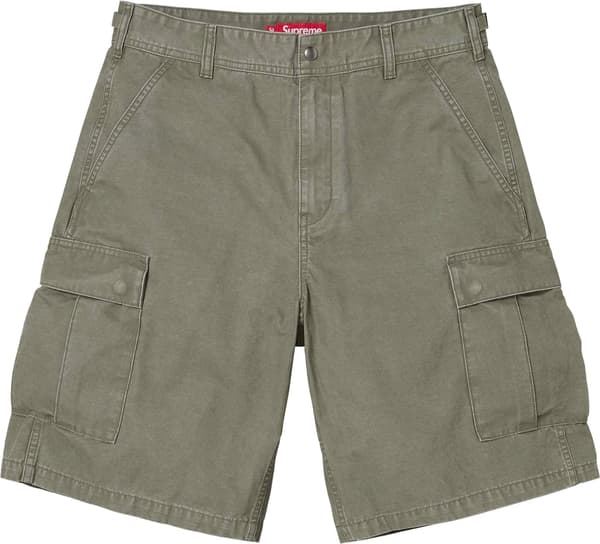 Cargo Short - Olive (front)