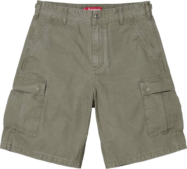 Cargo Short - Olive (front)