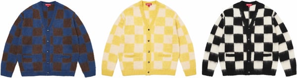 Checkerboard Cardigan - Group Shot