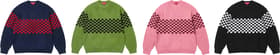 Checkerboard Pilled Sweater
