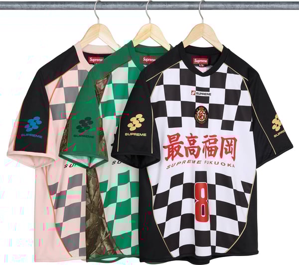 Checkerboard Soccer Jersey - Group Shot