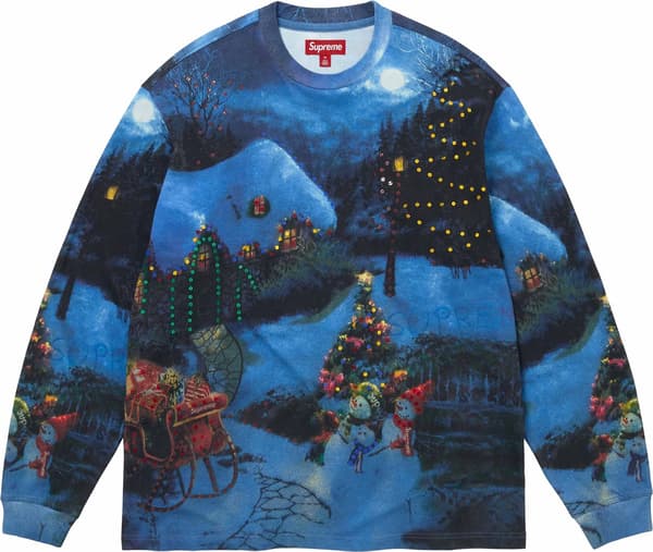 Christmas L/S Top - Night (front)