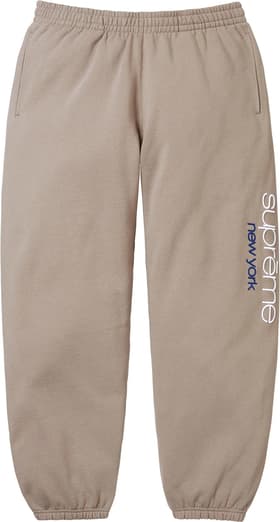 Classic Logo Sweatpant Taupe
