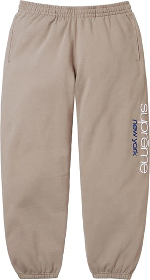 Classic Logo Sweatpant Taupe