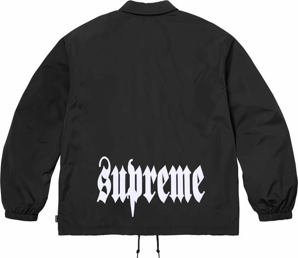 Coaches Jacket - Black (detail)