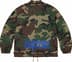 Coaches Jacket - Woodland Camo (detail)
