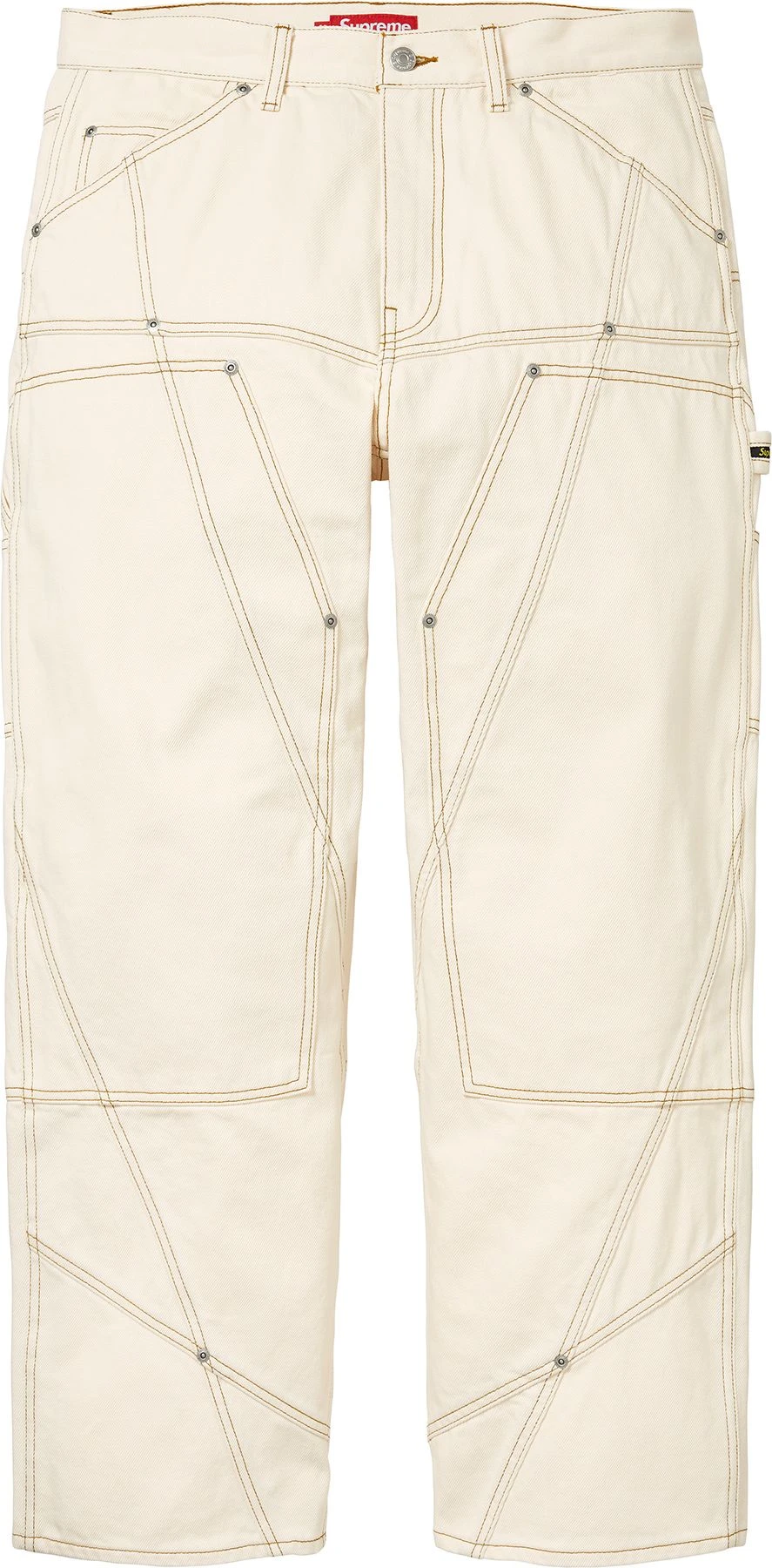 Contrast Stitch Double Knee Painter Jean colorway 5