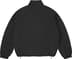 Contrast Zip Track Jacket - Black (detail)