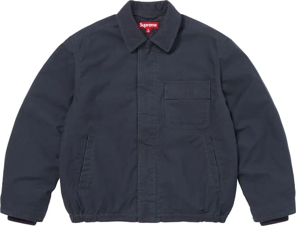 Cordura® Twill Utility Jacket - Navy (front)