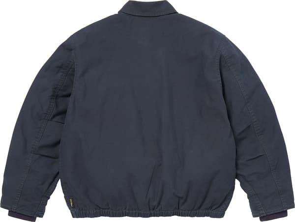 Cordura® Twill Utility Jacket - Navy (detail)
