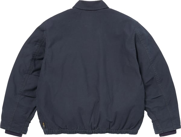 Cordura® Twill Utility Jacket - Navy (detail)