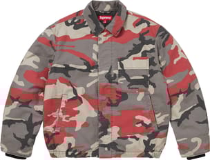 Cordura® Twill Utility Jacket Red Camo