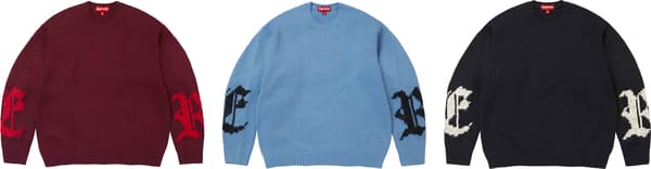 Cross Stitch Logo Sweater - Group Shot