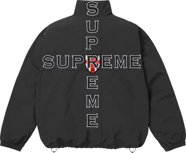 Cross Track Jacket - Black (detail)