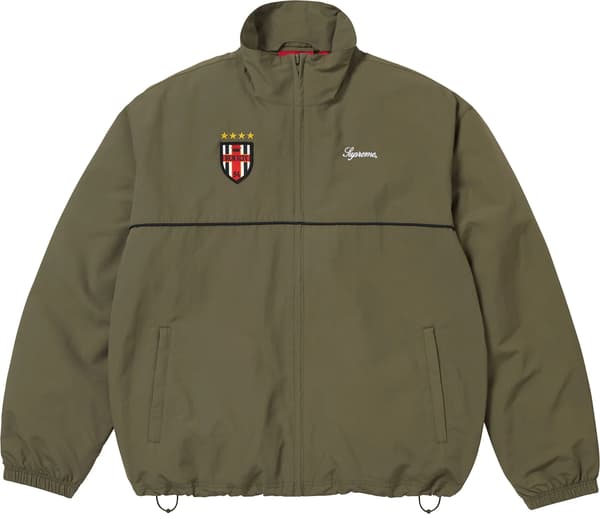 Cross Track Jacket - Olive (front)