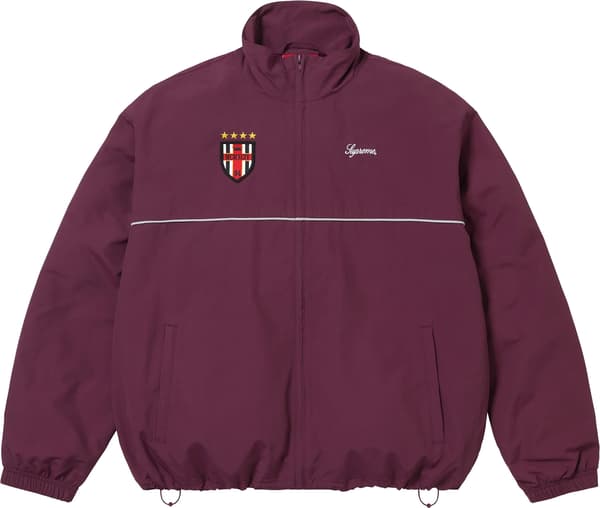 Cross Track Jacket - Plum (front)