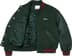 Cross Varsity Jacket - Dark Green (detail)