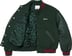 Cross Varsity Jacket - Dark Green (detail)